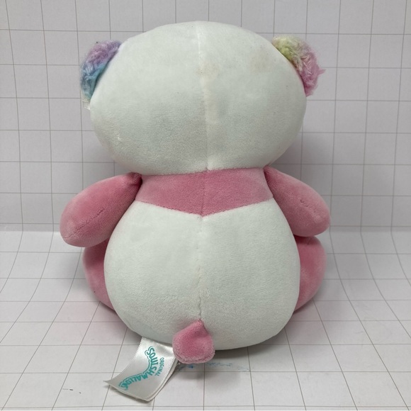 Panda Squishmallow kaldette pink panda rainbow ears - Picture 2 of 9